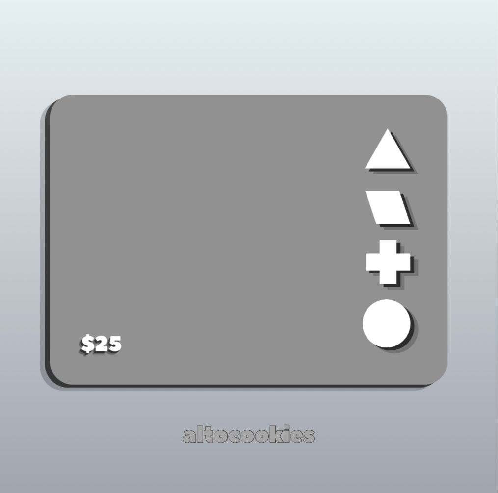 altocookies gift card (pre-order)
