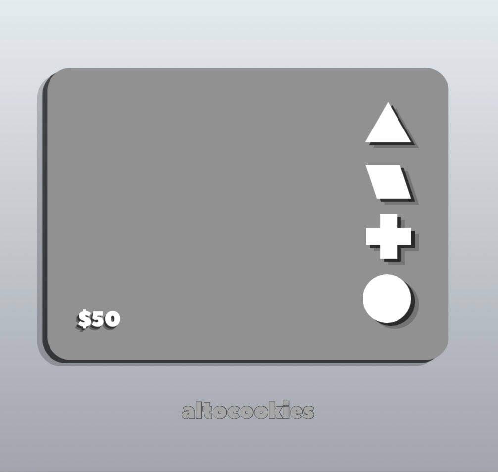 altocookies gift card (pre-order)