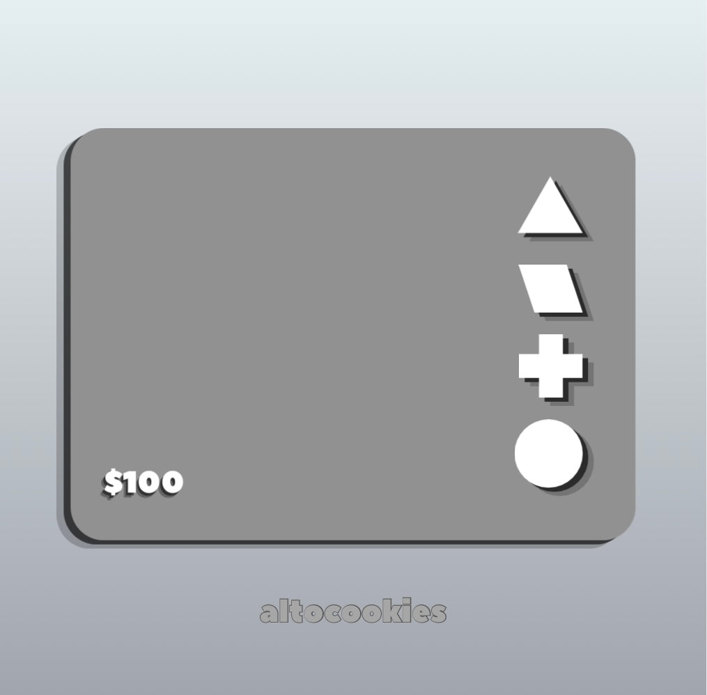 altocookies gift card (pre-order)